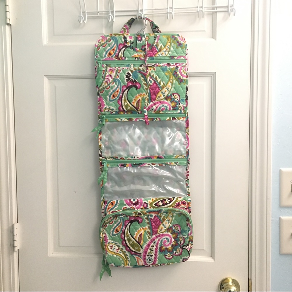 VERA BRADLEY Travel Toiletries Tote Bag Portable